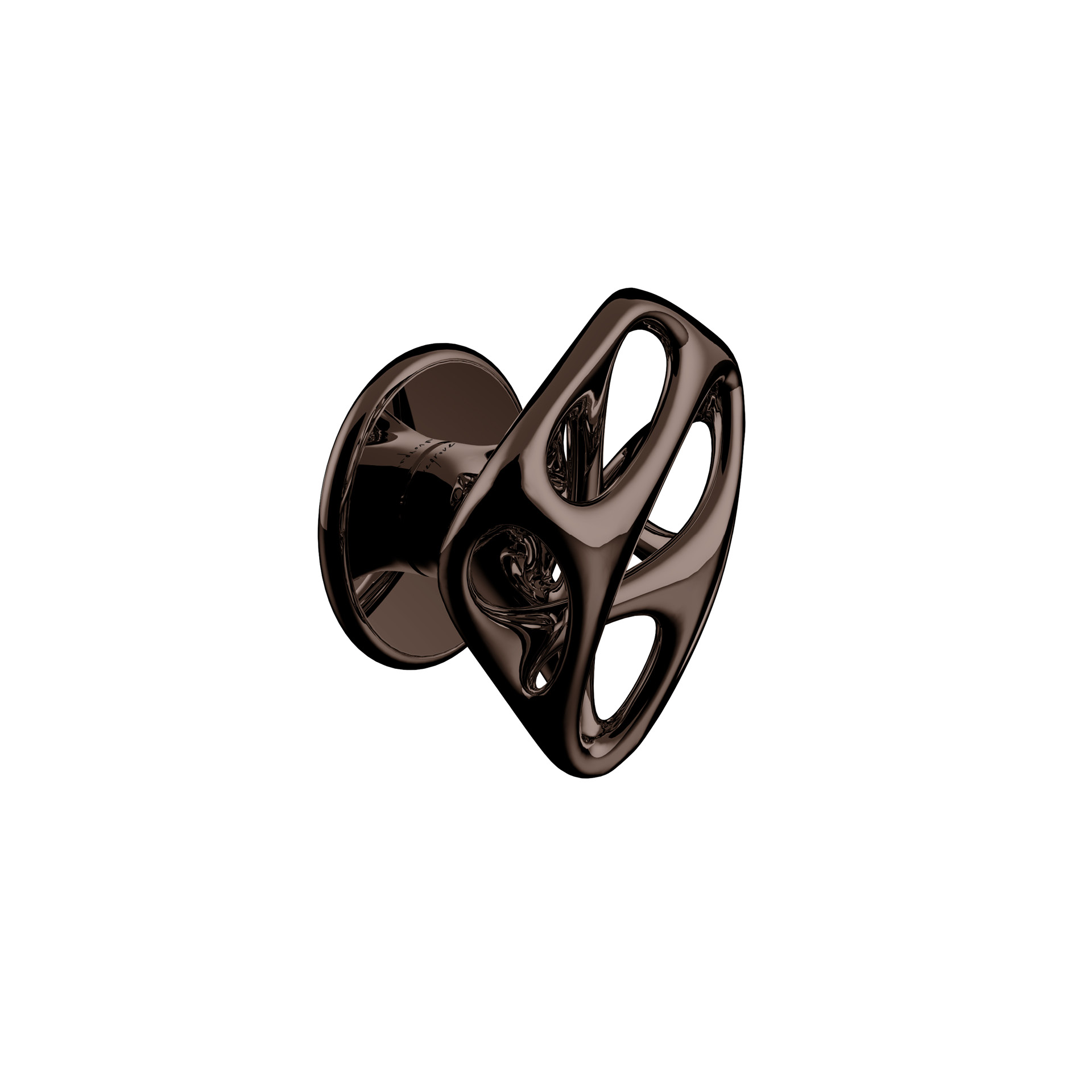 Fixed door knob AF.00.006.MCH Mirror Chocolate