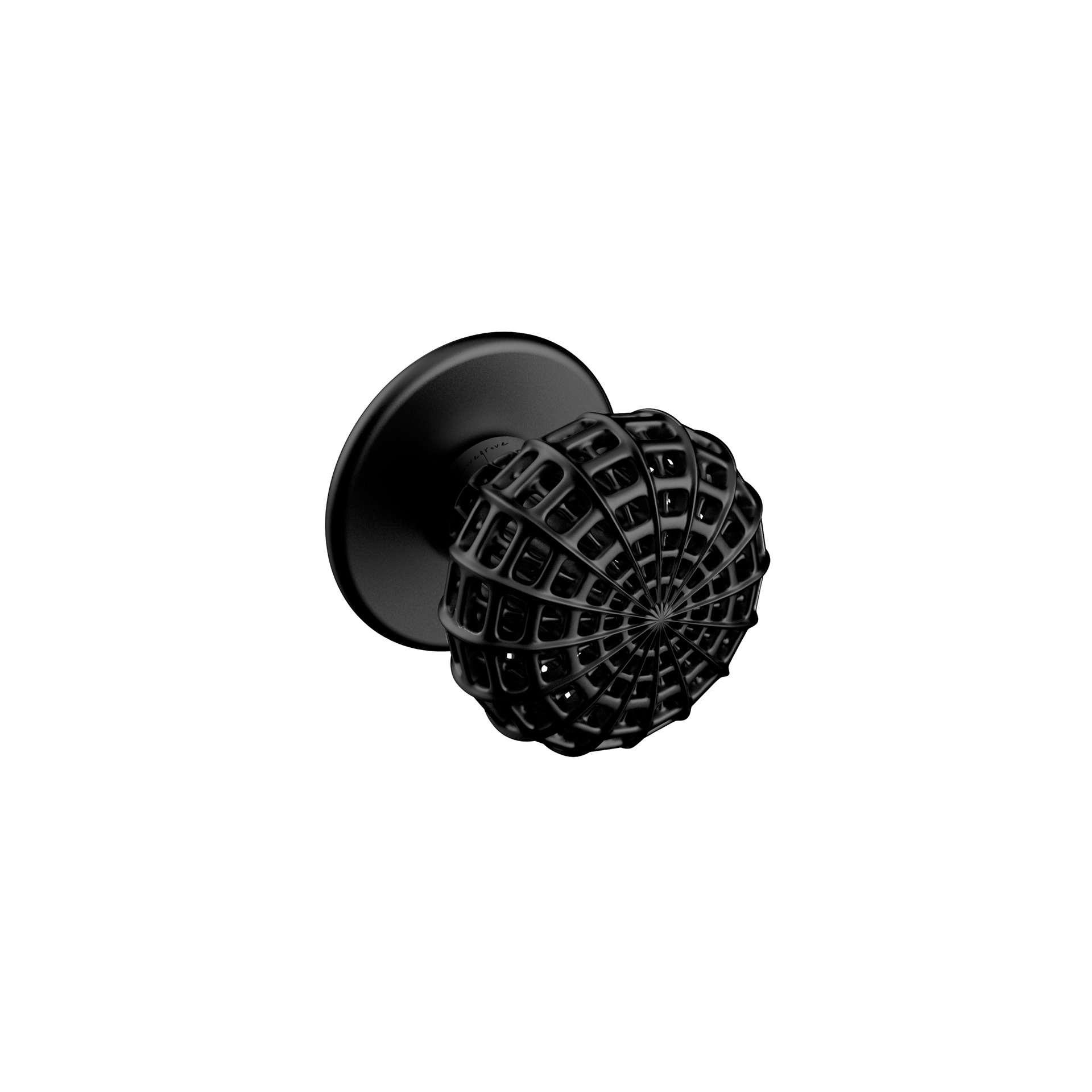 Puxador de porta rotativo AR.00.003.GB Grain Black