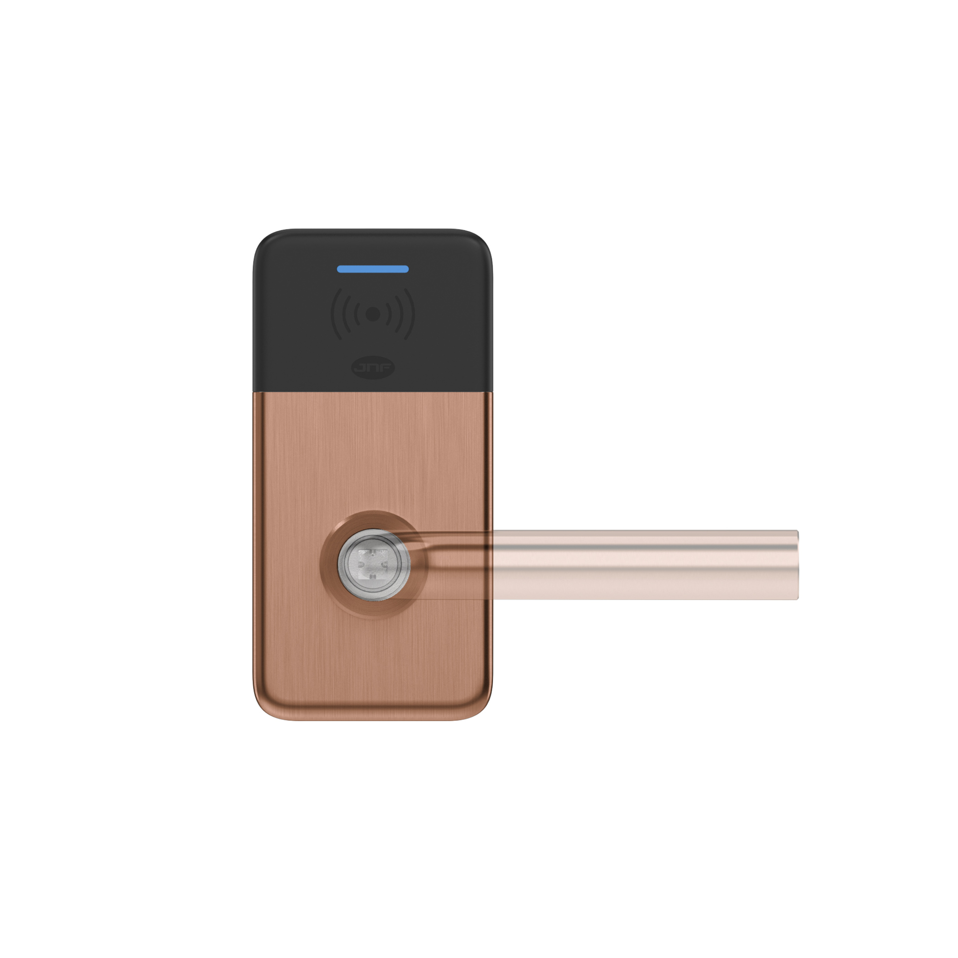 Electronic lock IN.27.501.A.W.TCO PVD Titanium Copper