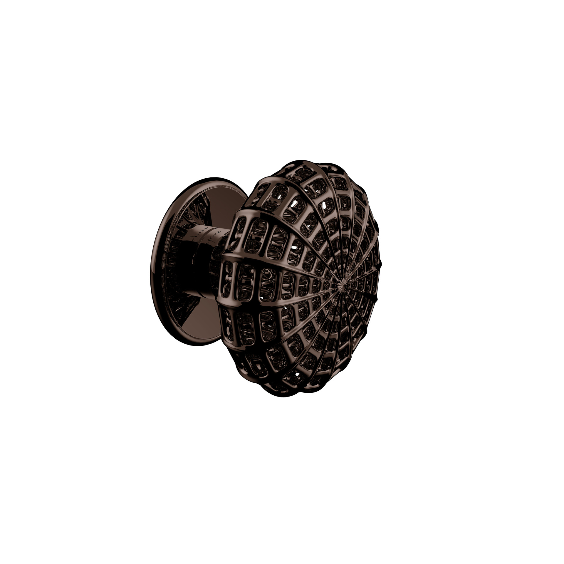 Fixed door knob AR.00.006.MCH Mirror Chocolate