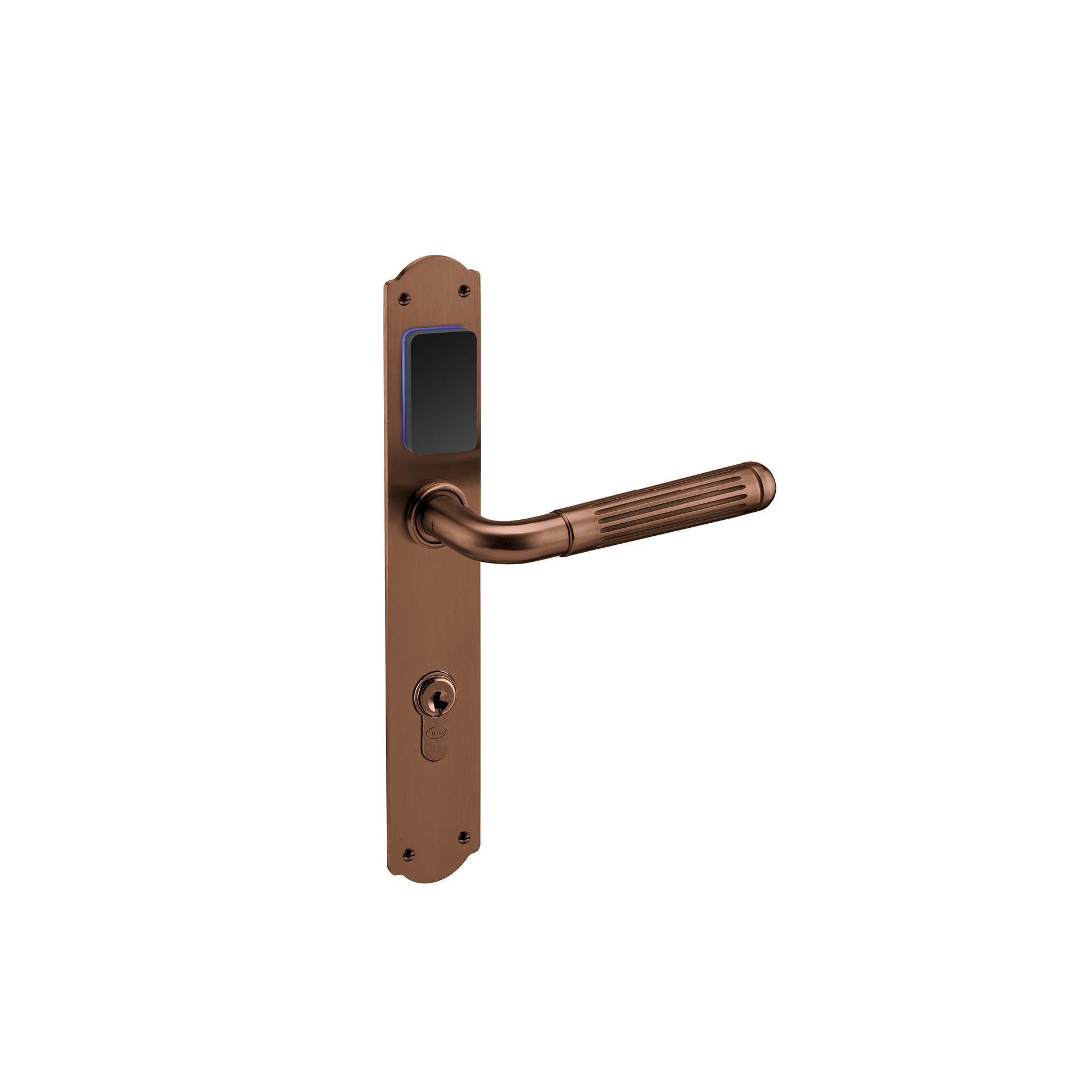 Electronic lock IN.27.300.E.TCO PVD Titanium Copper