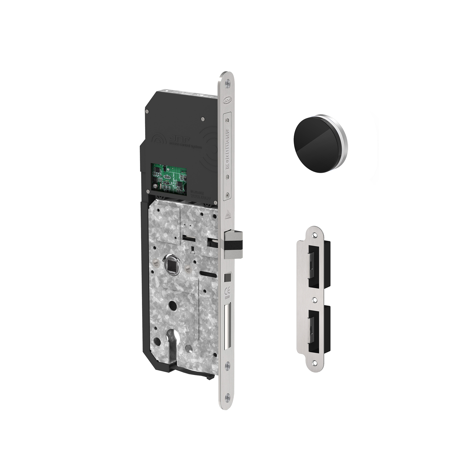 Electronic lock IN.20.602.E.E Satin