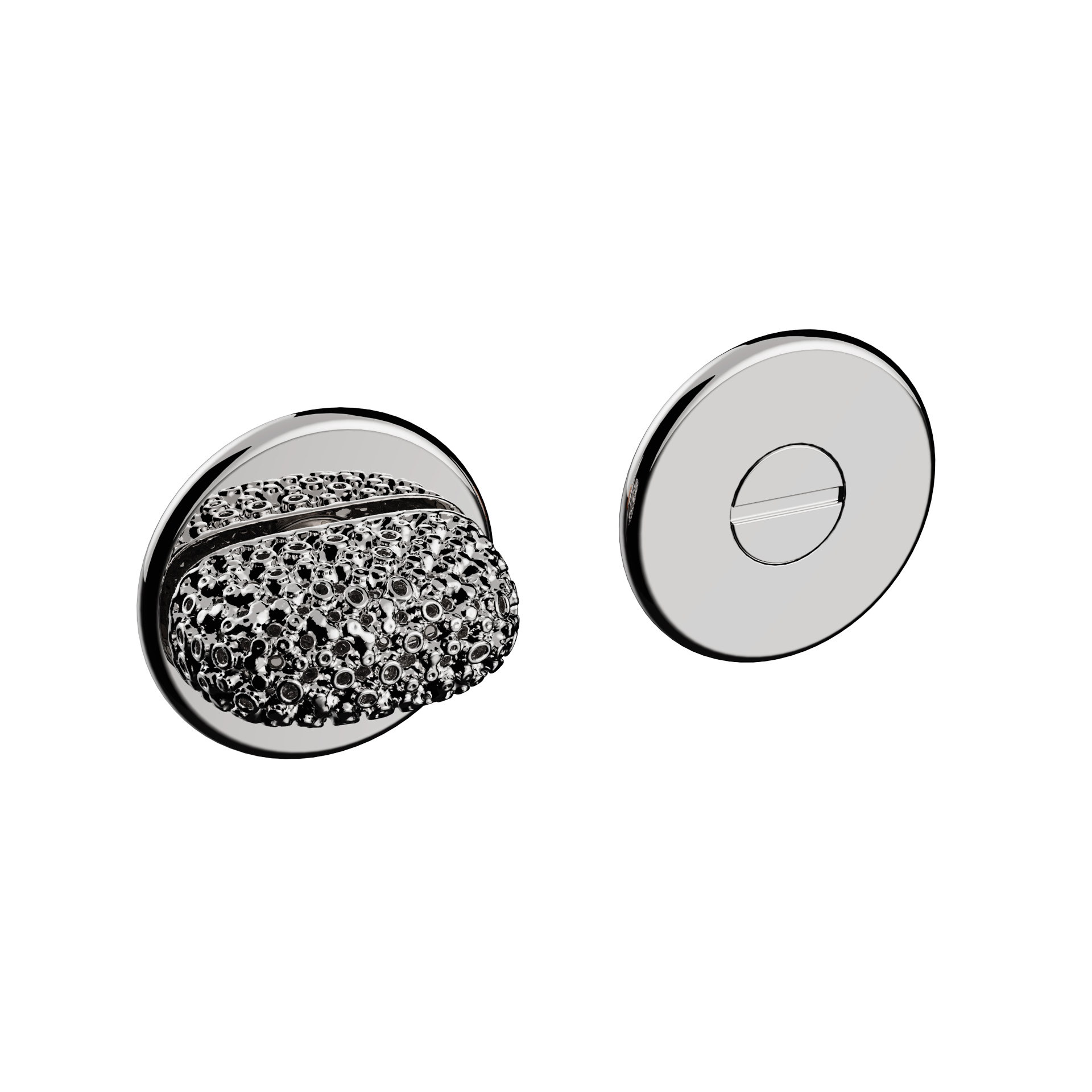 Condena de baño SY.04.001.TP Mirror Polished Titanium